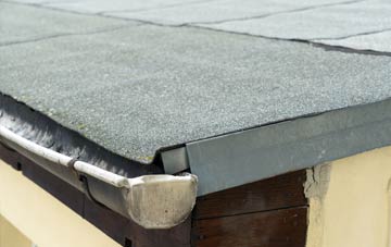 repair or replace Hulcote flat roofing?