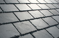 Hulcote slate roof